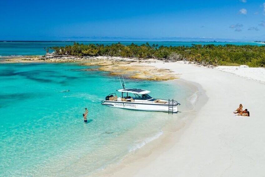 Half Day Private Luxury Axopar Charter in Turks & Caicos