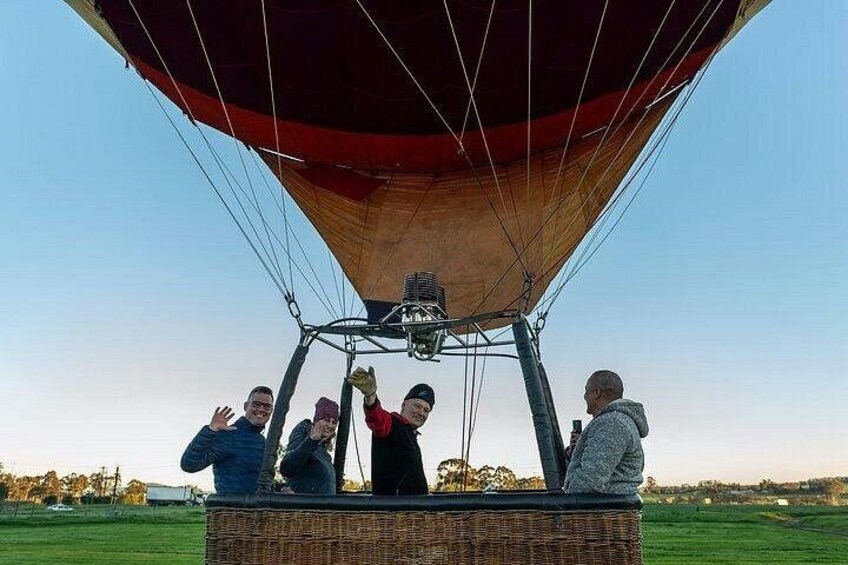 Hot Air Balloon in Stellenbosch 2