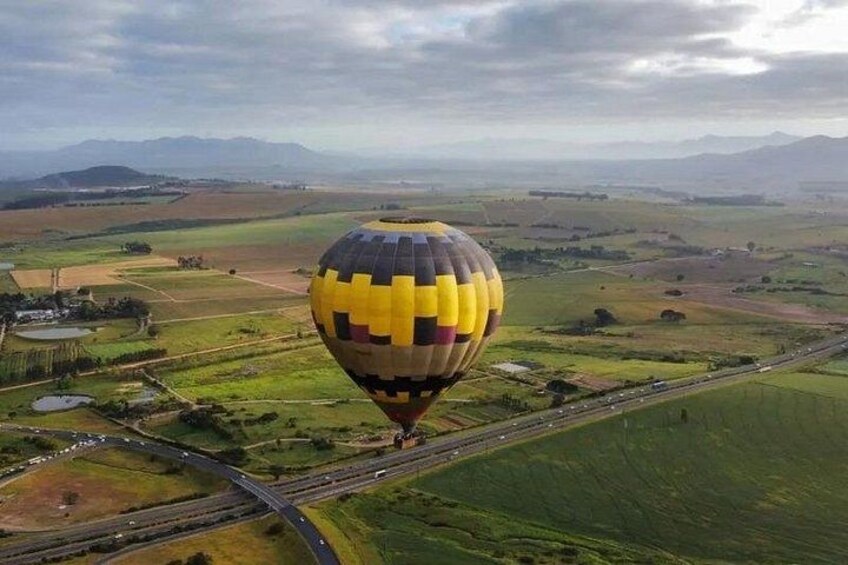 Hot Air Balloon in Stellenbosch 1