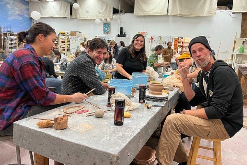 Pottery Experience in progress! 2