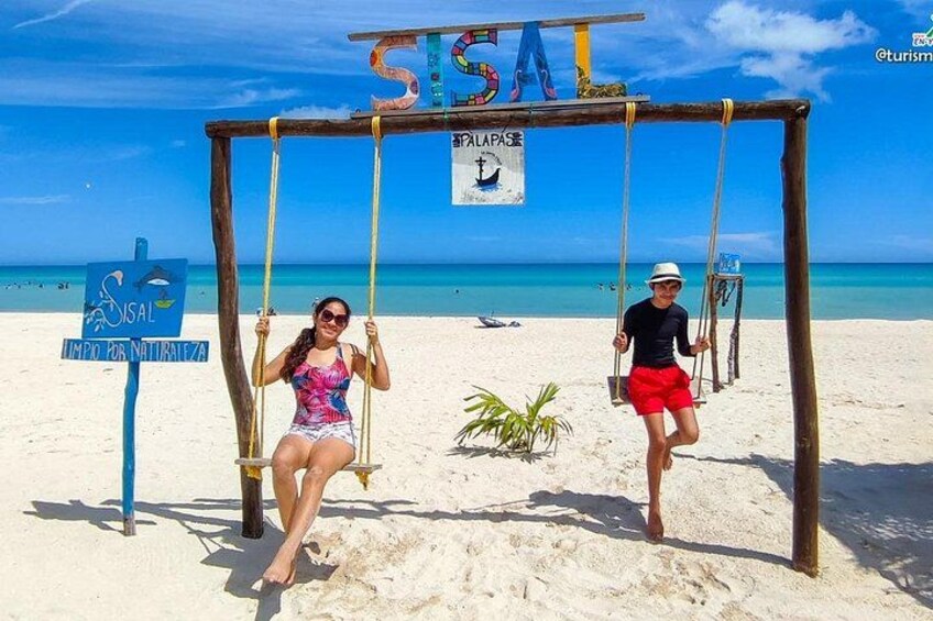 Sisal beach time from Merida 2