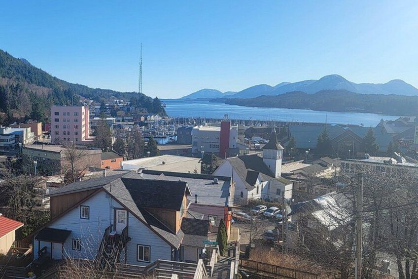 View of historic Ketchikan, facing Thomas Basin. 4