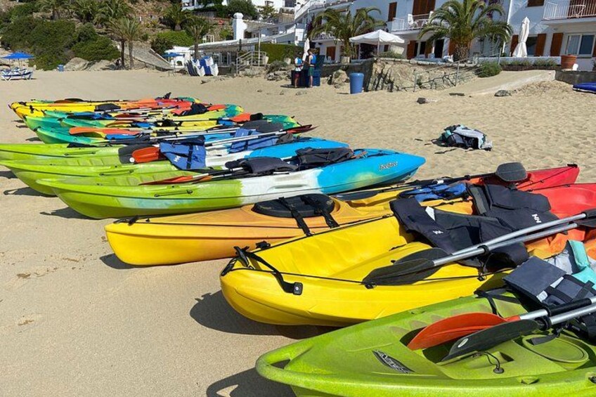 Kayak Rental in Almadrava Beach 1