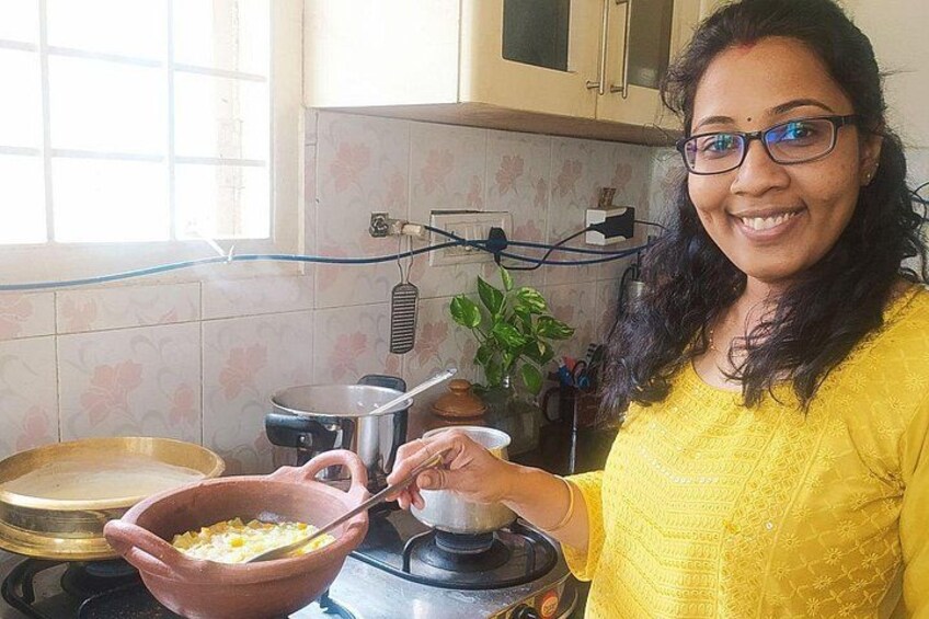 Traditional South Indian Cooking Class in Chennai with Gayathri 3