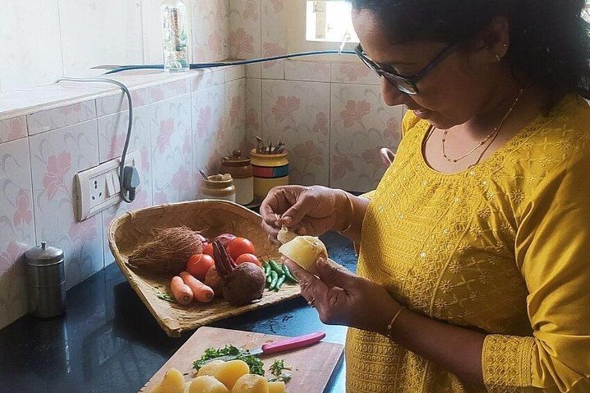 Traditional South Indian Cooking Class in Chennai with Gayathri 5