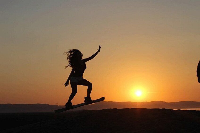 From Agadir & Taghazout: Sandboarding & Timlalin Canyon Tour 2