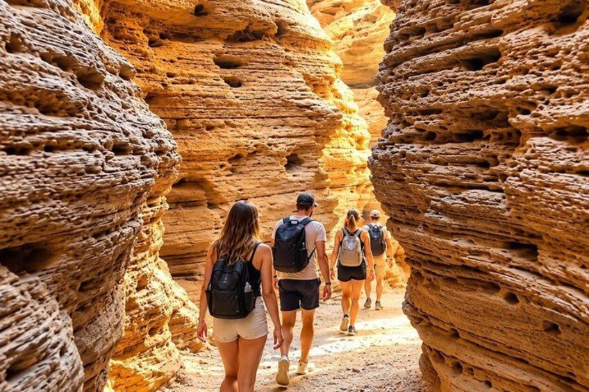 From Agadir & Taghazout: Sandboarding & Timlalin Canyon Tour 1