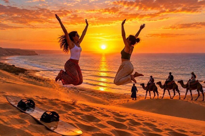 From Agadir & Taghazout: Sandboarding & Timlalin Canyon Tour 5