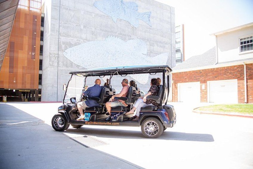 Private Golf Cart Tour of Bentonville 4