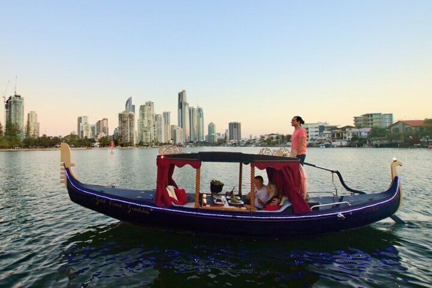 Romantic Gondola Dinner Cruise for Two