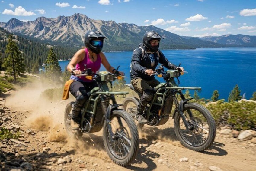 Electric Dirtbike Adventure in Lake Tahoe 4