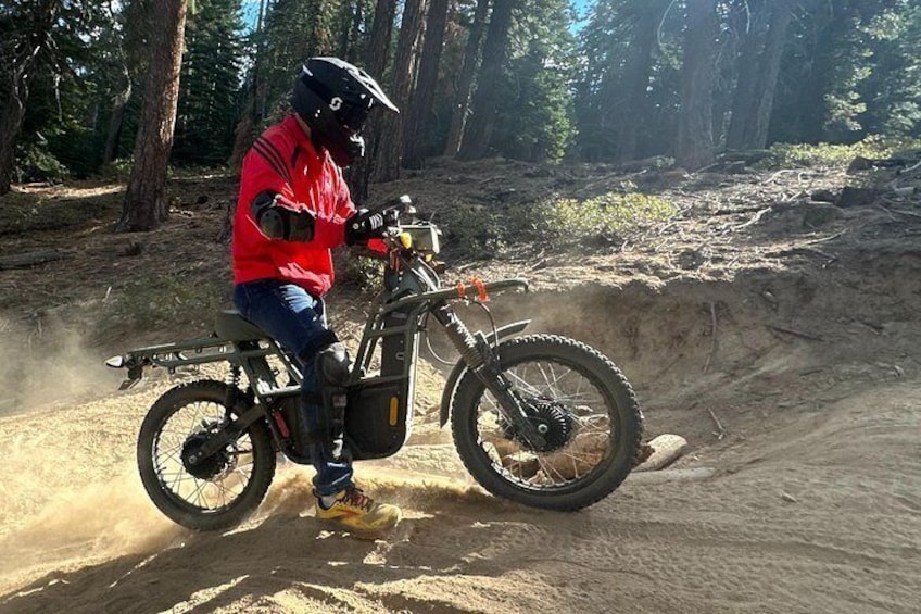 Electric dirt bike adventure with Tahoe Outdoor Adventures! 3
