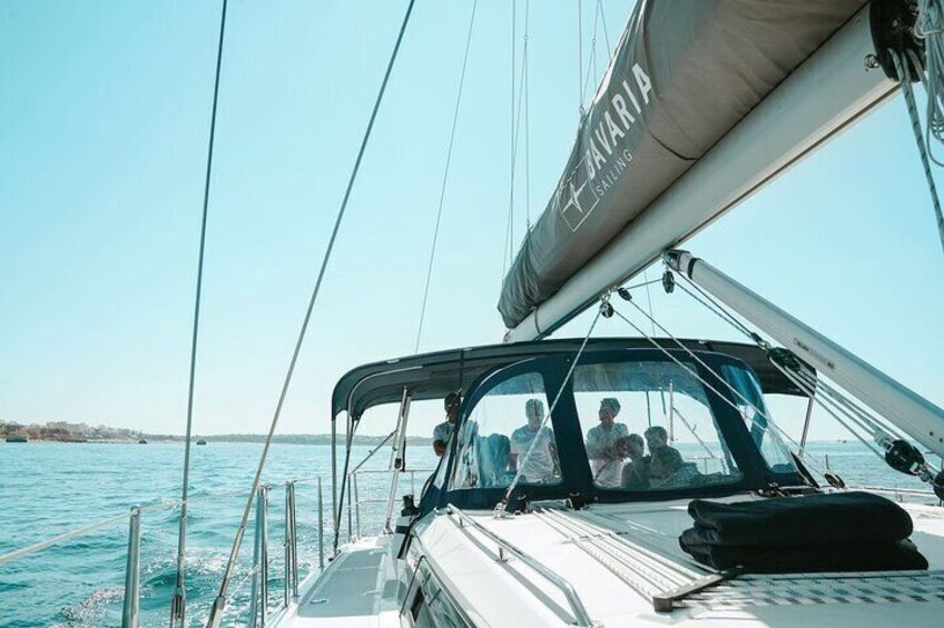 3h30 Half day Luxury Sail-Yacht cruise + Anchored Chill Out Stop