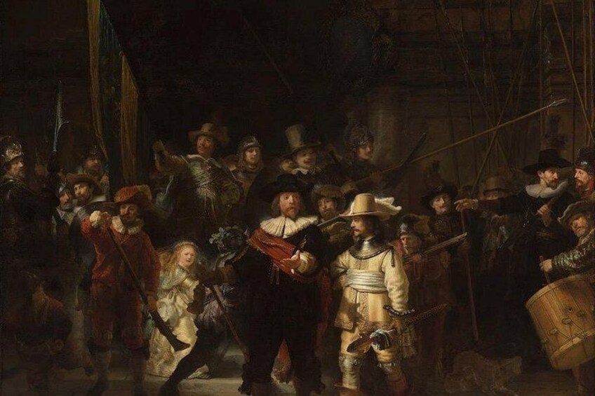 "The Night Watch" by Rembrandt 2