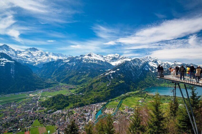 Attraction Ticket: Harder Kulm Funicular Ticket from Interlaken 1
