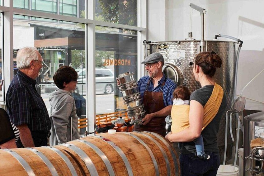 Guided tour from the bee to the bottle and tasting - French 1