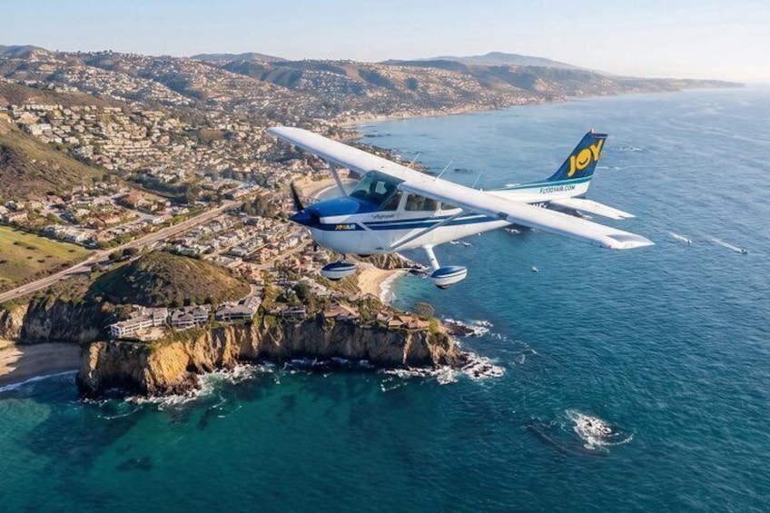 Private Coastal Air Tour from Orange County 1