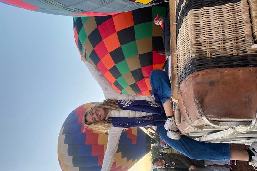 Hot Air Balloon Flight over Teotihuacan with CDMX Transportation 2