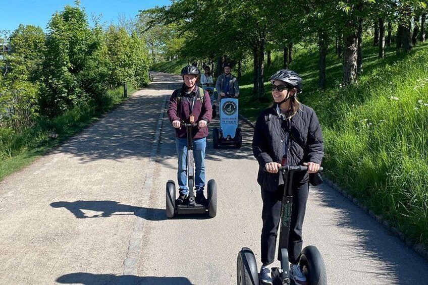 We start the tour in a car-free zone - great way to take-off! 3