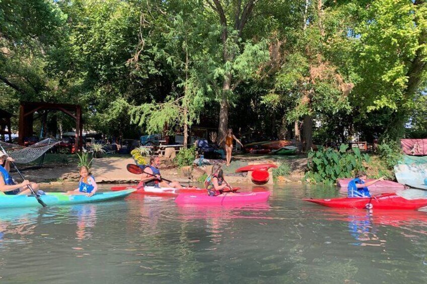  Austin Glass Bottom Kayak Tour with Olympian