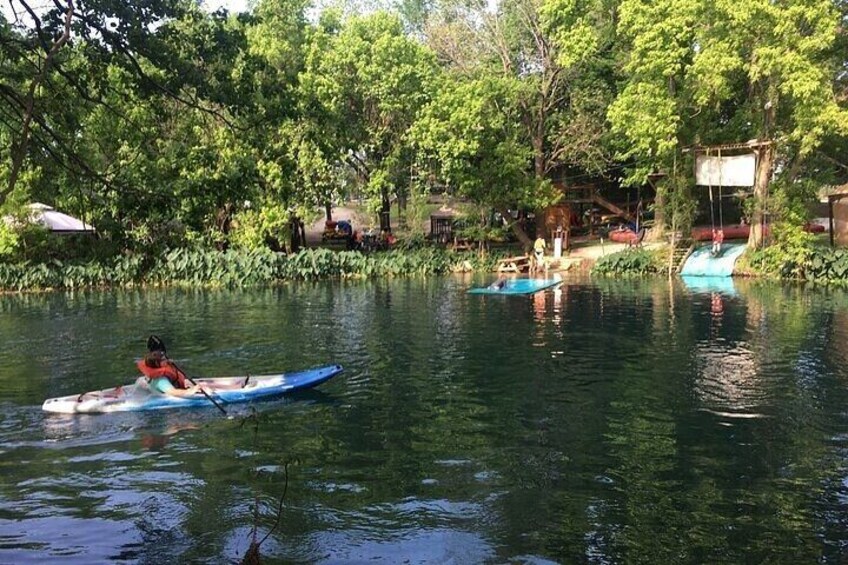  Austin Glass Bottom Kayak Tour with Olympian