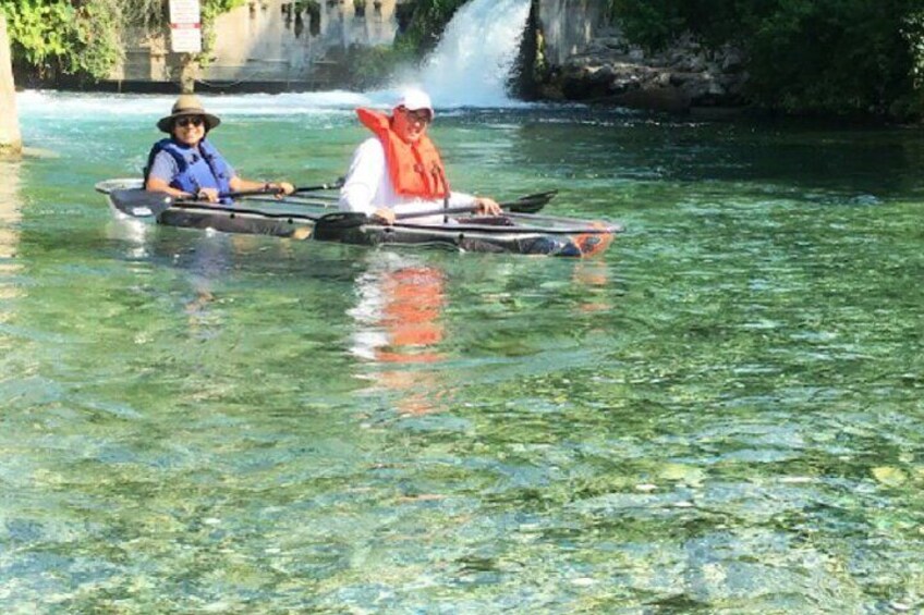  Austin Glass Bottom Kayak Tour with Olympian