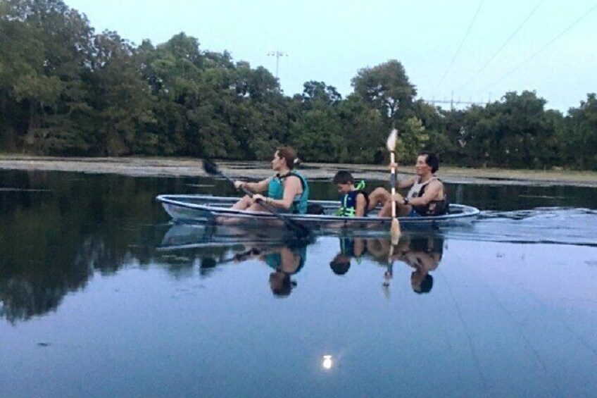  Austin Glass Bottom Kayak Tour