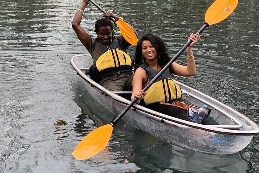  Austin Glass Bottom Kayak Tour with Olympian