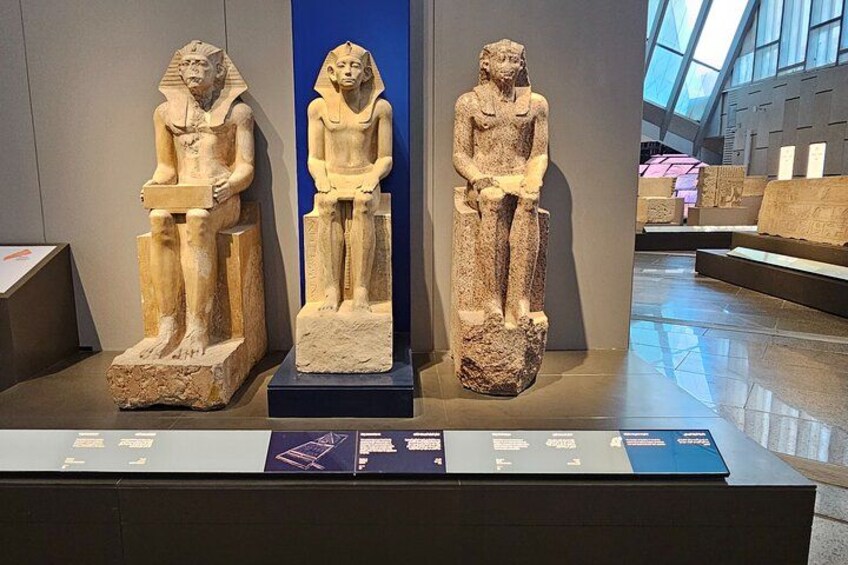 Grand Egyptian Museum, King Tut Gallery, Solar boat & lunch 5