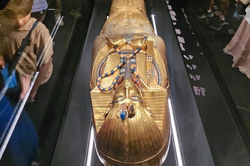 Grand Egyptian Museum, King Tut Gallery, Solar boat & lunch 3