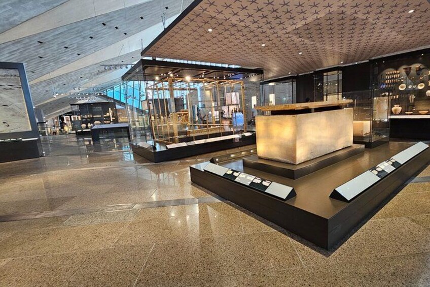 Grand Egyptian Museum, King Tut Gallery, Solar boat & lunch 4