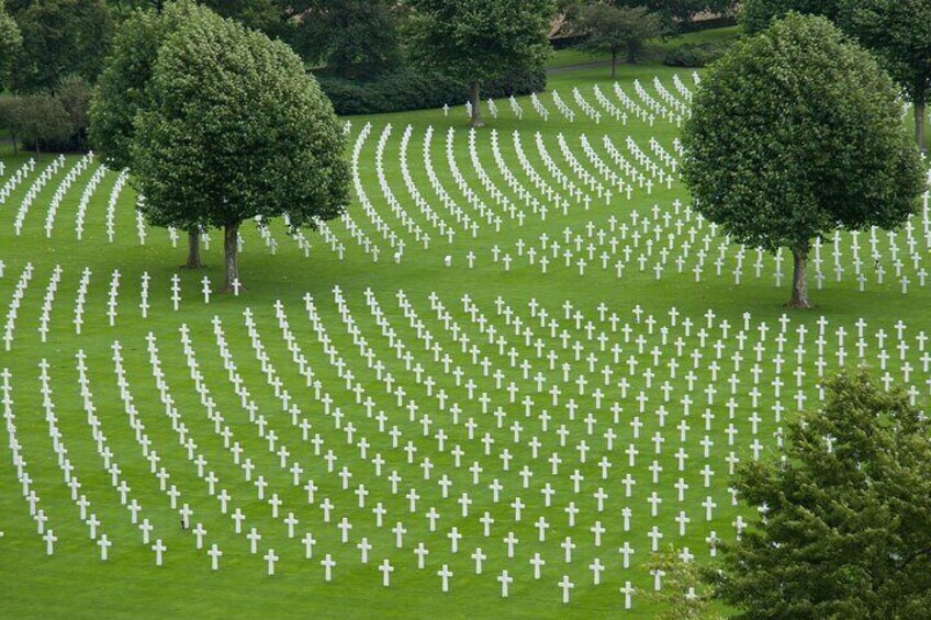 WW2 American Cemetery in Normady