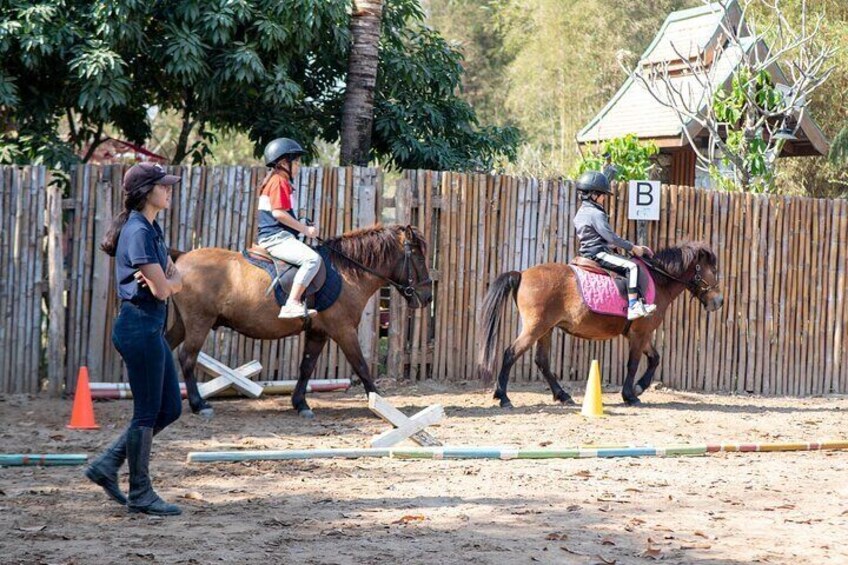 Pony Riding in Luang Prabang