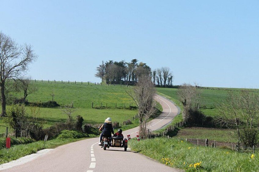 Normandy WWII Private Half-day Sidecar Tour From Bayeux 2