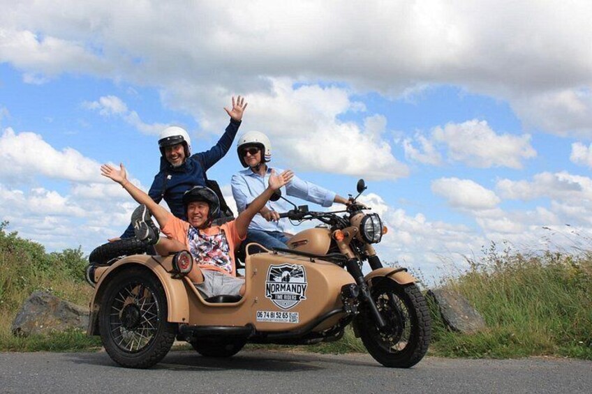 Normandy WWII Private Half-day Sidecar Tour From Bayeux 4