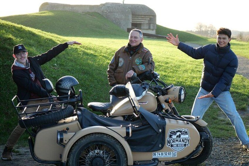 Normandy WWII Private Half-day Sidecar Tour From Bayeux 3