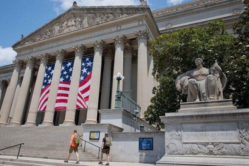 Skip the line at the National Archives and see the Declaration of Independence and US Constitution. 3