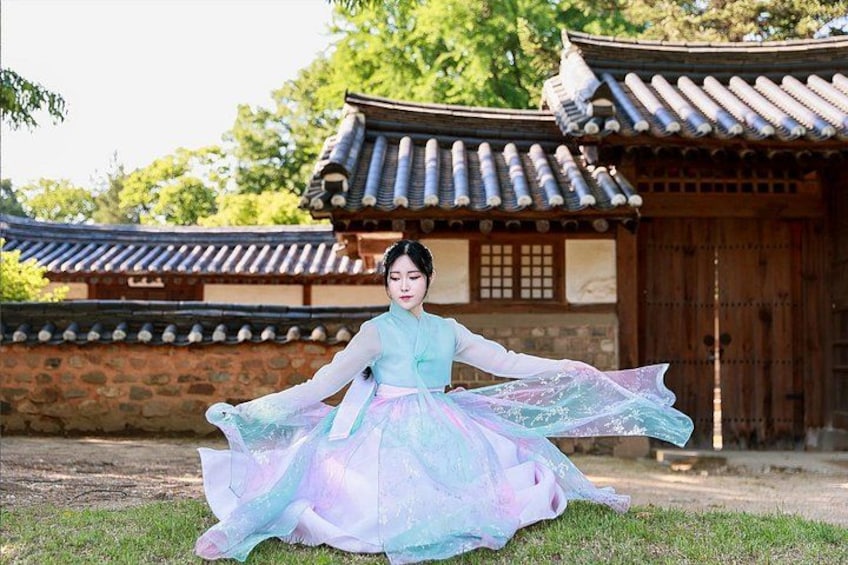Jeonju Hanok Village Hanbok Rental Experience via Hanboknam 내국인불가 3