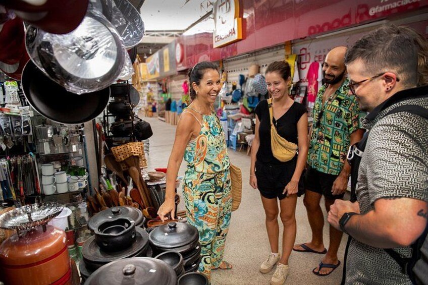 our 11am market tour offer great intro to Brazilian food products 3