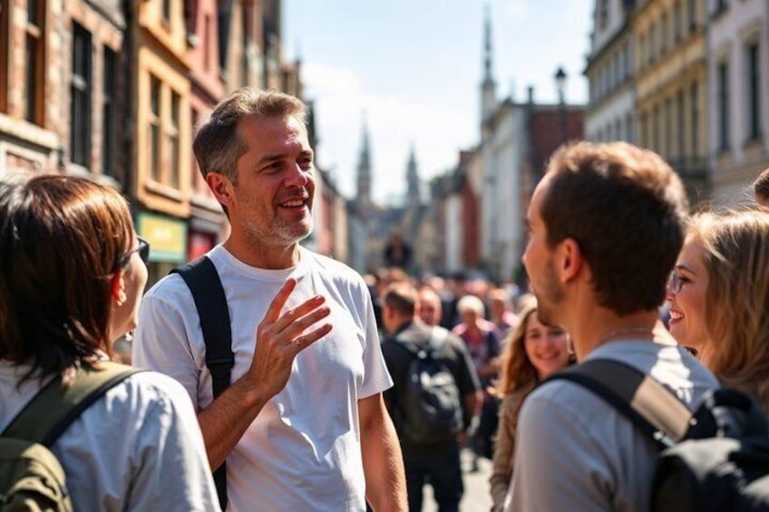 Bruges by a Local: Exciting Stories with Chocolate Truffle Bite 2