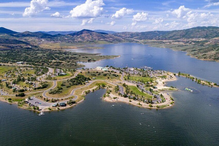 Jordanelle Reservoir near Park City. 3