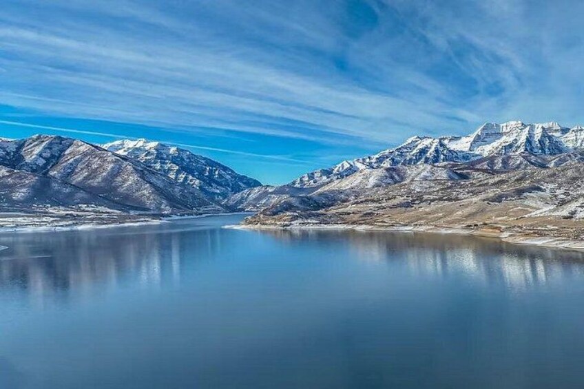 Deer Creek Reservoir at the top of scenic Provo Canyon. 2