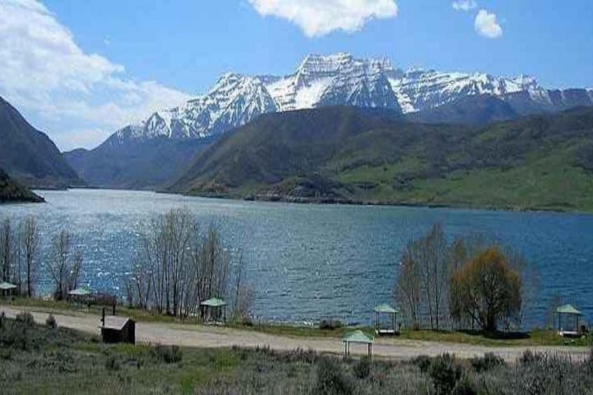 Deer Creek with Timpanogos Mountain in the background. 2