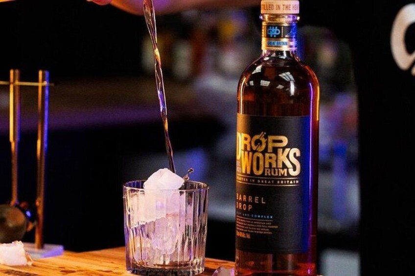 Relax and enjoy the DropWorks drinks while the team pour you their world first products all made at the DropWorks Distillery 2