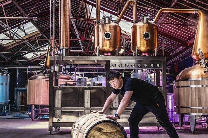 The talented Shaun Smith, Head Distiller 3