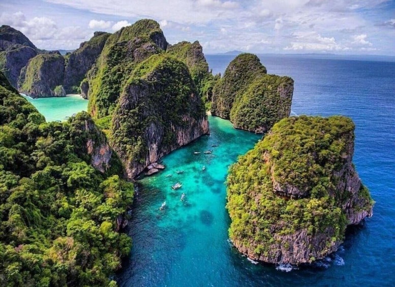 From Phuket: Phi Phi and Khai Islands Speedboat Tour 1