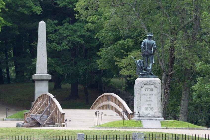 Old North Bridge & Minuteman Statue 2