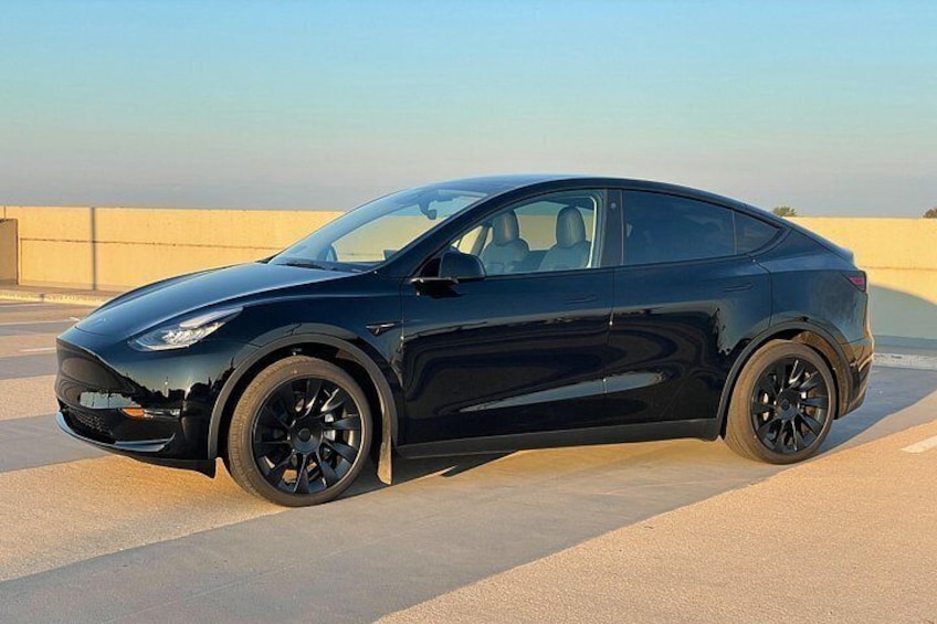 Your transportation for the day. 2022 Tesla Model Y SUV 2