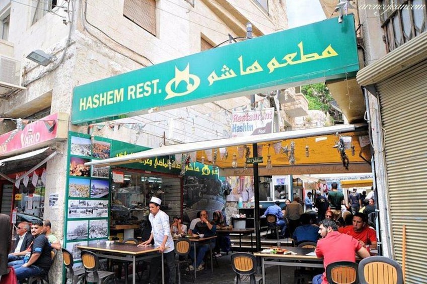 in our trip you will try one of the oldest restaurants in Amman, you need to try Falafel in Downtown 4