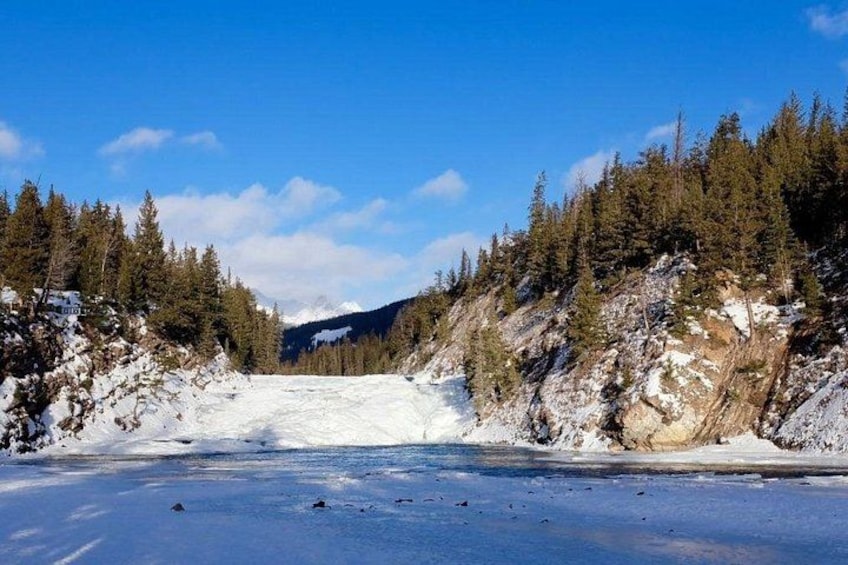Frozen Bow Falls 2